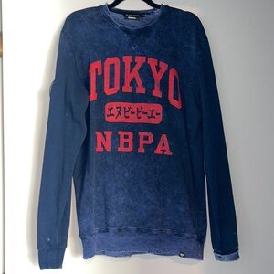 Men’s Oversized Dye House Sweatshirt NBPA Tokyo